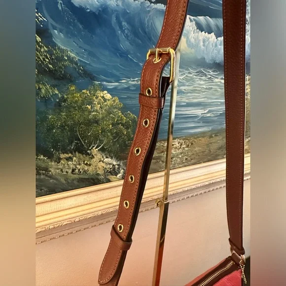 Coach Ellie File Crossbody Bag Watermelon Multi EUC - Picture 7 of 9